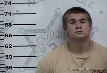 Mugshot of Jacob Ryan Barnes booked in Lafayette County, Mississippi on October 17, 2026