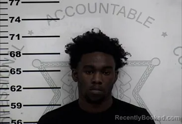 Mugshot of Dontae Malik Gentles booked in Lafayette County, Mississippi on October 19, 2026