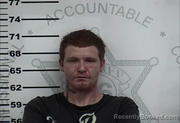 Mugshot of Preston Chase Goodwin booked in Lafayette County, Mississippi on October 19, 2026