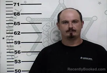 Mugshot of Joshua William Bolen booked in Lafayette County, Mississippi on October 20, 2026