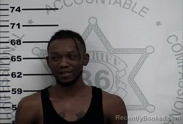 Mugshot of Sharvez Tyree Harrison booked in Lafayette County, Mississippi on October 20, 2026