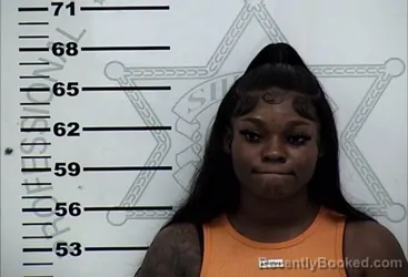 Mugshot of Tariyah Shantell Reed booked in Lafayette County, Mississippi on October 23, 2026