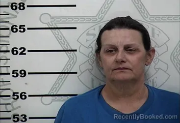 Mugshot of Anita Marie Denley booked in Lafayette County, Mississippi on October 23, 2026
