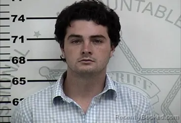 Mugshot of Grady James Hyland booked in Lafayette County, Mississippi on October 25, 2026