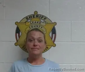 Mugshot of JESSICA LYNN NORRIS booked in Leake County, Mississippi on May 14, 2026