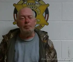 Booking photo from Leake County, Mississippi