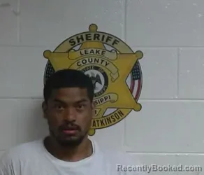 Mugshot of TREVON ISAAC booked in Leake County, Mississippi on April 26, 2026