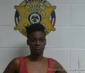 Mugshot of LANETRIA SHAMAE JAMISON booked in Leake County, Mississippi on May 12, 2026