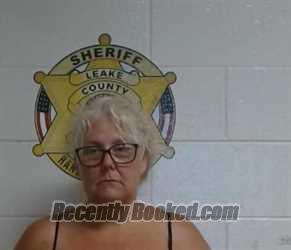 Mugshot of ANGELA MINETTE MCKEE booked in Leake County, Mississippi on July 8, 2026