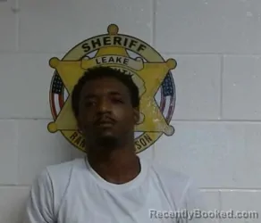 Mugshot of BRODRICK JAMAL PRIMER booked in Leake County, Mississippi on March 26, 2026