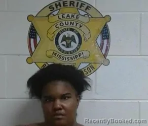 Mugshot of TIFFANY TIERRA FLETCHER booked in Leake County, Mississippi on May 25, 2026