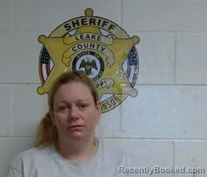 Mugshot of ASHLEY THOMPSON booked in Leake County, Mississippi on March 26, 2026