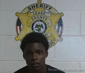 Mugshot of TREVON LESHON PATRICK booked in Leake County, Mississippi on May 26, 2026