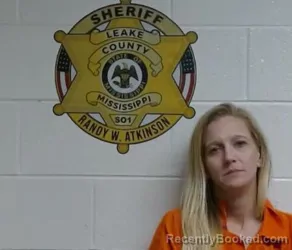 Mugshot of LACI K GOVE HOVAS booked in Leake County, Mississippi on March 30, 2026