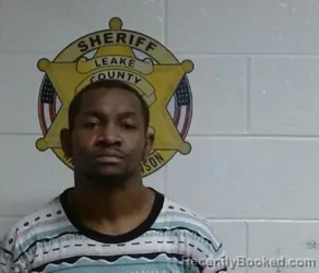 Mugshot of MECEDRIC CORTEZ KIRKLAND booked in Leake County, Mississippi on March 17, 2026