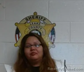 Mugshot of KENALYN ANNETTE SIMPSON booked in Leake County, Mississippi on March 20, 2026