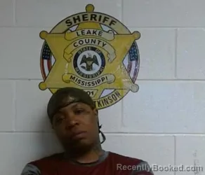 Mugshot of RAELISHIA REENICE FOX booked in Leake County, Mississippi on March 5, 2026