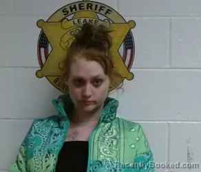 Mugshot of ZOE ADDISON COLEMAN booked in Leake County, Mississippi on March 28, 2026