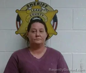 Mugshot of TARAH TANEIL STEWART HENDERSON booked in Leake County, Mississippi on March 10, 2026