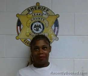 Mugshot of JESSICA MOORE booked in Leake County, Mississippi on March 27, 2026