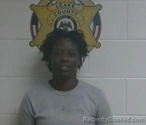 Mugshot of Brittany Hill booked in Leake County, Mississippi on September 30, 2026