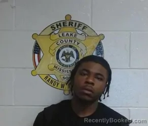 Mugshot of DRUDARIOUS DAMOND CARPENTER booked in Leake County, Mississippi on May 24, 2026