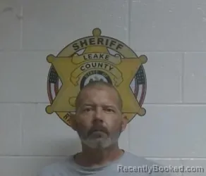 Mugshot of Lance Wayne Garner booked in Leake County, Mississippi on August 20, 2026