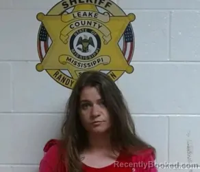 Mugshot of KELLY MICHELLE STEEN booked in Leake County, Mississippi on March 6, 2026