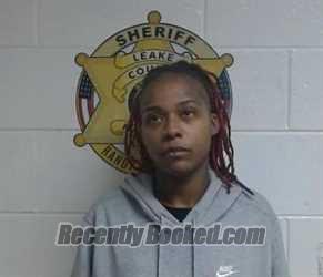 Booking photo from Leake County, Mississippi
