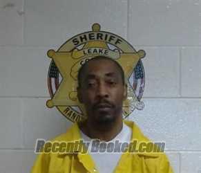 Booking photo from Leake County, Mississippi