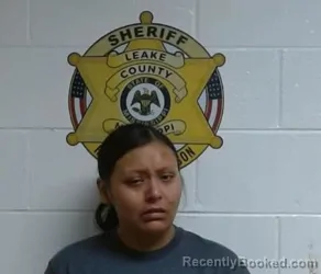 Booking photo from Leake County, Mississippi