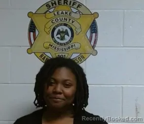 Mugshot of AMYA EADES booked in Leake County, Mississippi on April 14, 2026