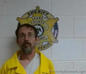 Mugshot of DEREK PATTON MURPRHEE booked in Leake County, Mississippi on March 5, 2026