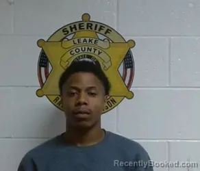 Mugshot of TABIAS JONES booked in Leake County, Mississippi on March 9, 2026