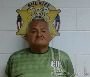 Mugshot of MARTIN DEAN SMITH booked in Leake County, Mississippi on March 10, 2026