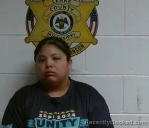 Mugshot of AKISHA BELL booked in Leake County, Mississippi on March 20, 2026