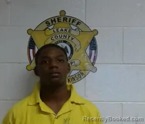 Mugshot of COREY TRENYAEE LEWIS booked in Leake County, Mississippi on March 26, 2026