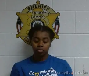 Mugshot of DARNEISHA MARIA BELL SMITH booked in Leake County, Mississippi on March 28, 2026