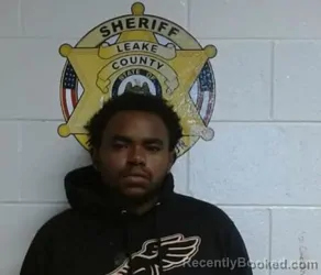 Mugshot of JAY-LON OMARION SMITH booked in Leake County, Mississippi on March 31, 2026