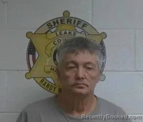 Mugshot of RANDY KEITH PAULEY booked in Leake County, Mississippi on June 28, 2026
