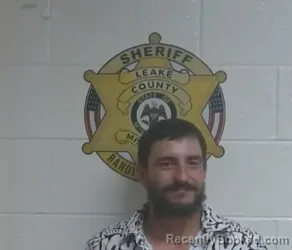 Mugshot of CORY ALLEN TEW booked in Leake County, Mississippi on July 20, 2026