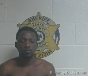 Mugshot of Jaquez Lewis booked in Leake County, Mississippi on September 12, 2026