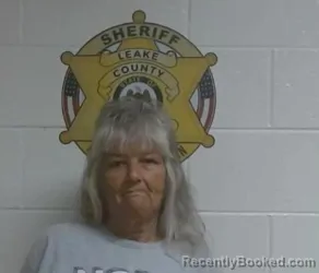 Mugshot of SHANNON MICHELLE FLOYD booked in Leake County, Mississippi on August 3, 2026