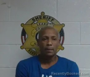 Booking photo from Leake County, Mississippi