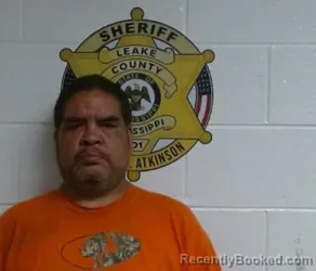 Mugshot of GREGORY BRYAN JIM booked in Leake County, Mississippi on March 29, 2026