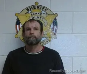 Mugshot of CHRISTOPHER PAUL GIPSON booked in Leake County, Mississippi on March 21, 2026