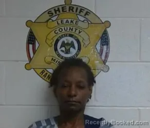 Mugshot of DARLENE SLAUGHTER booked in Leake County, Mississippi on May 6, 2026