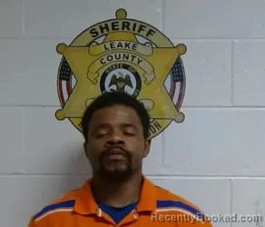 Booking photo from Leake County, Mississippi