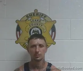 Booking photo from Leake County, Mississippi