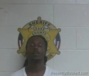 Mugshot of DOMINIQUE DAVON LUCKETT booked in Leake County, Mississippi on August 4, 2026